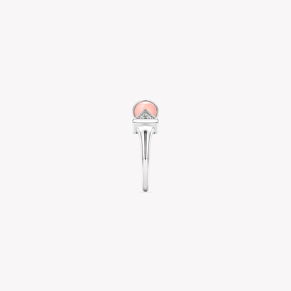 Split The Difference Silver Finger Ring,,hi-res image number null