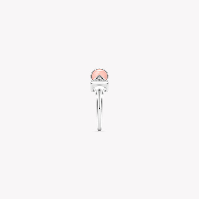 Split The Difference Silver Finger Ring,,hi-res image number null