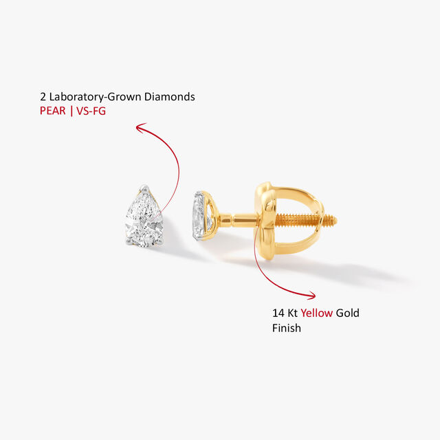Pear Me Stud Earrings,,hi-res image number null