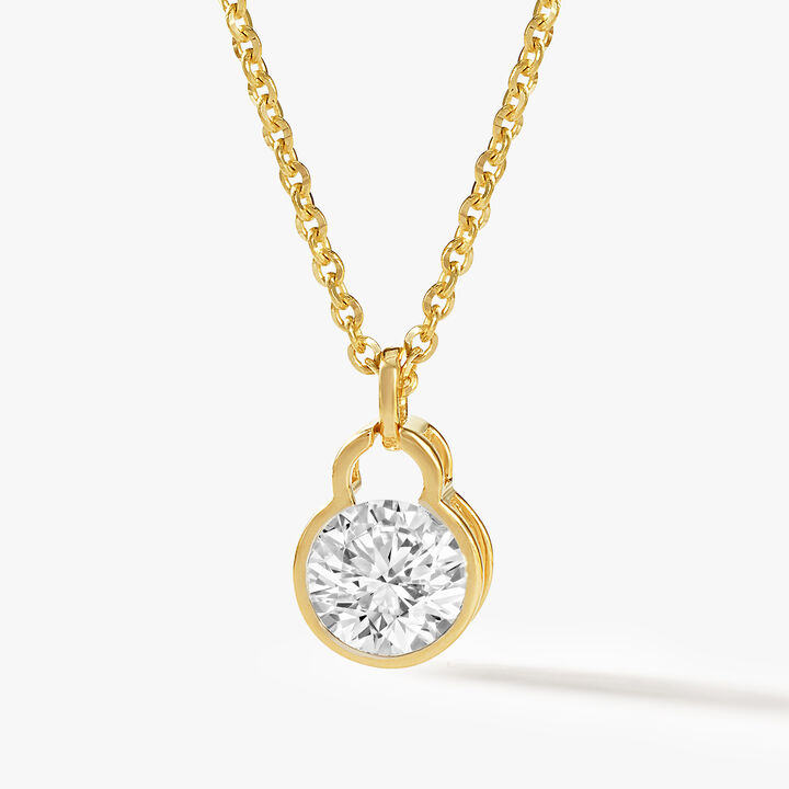 Lock My Glow Pendant With Chain