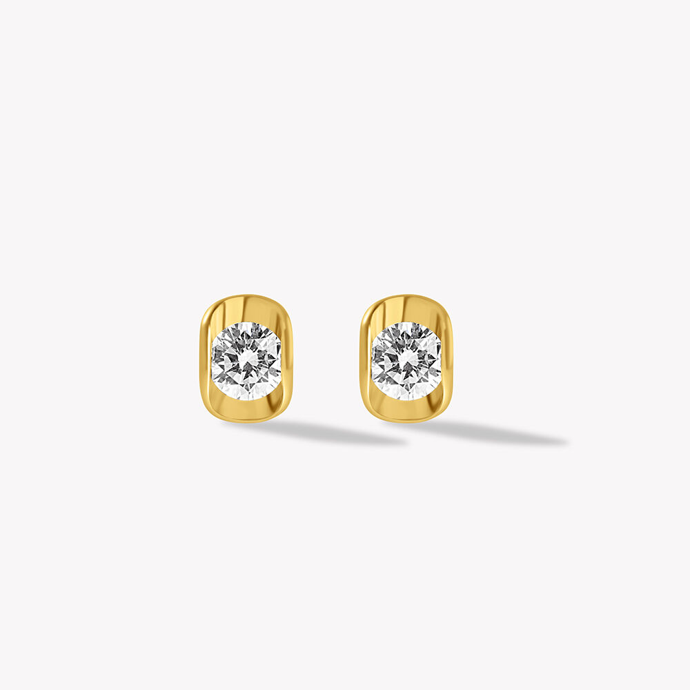 Fold And Hold Stud Earrings,,hi-res image number null