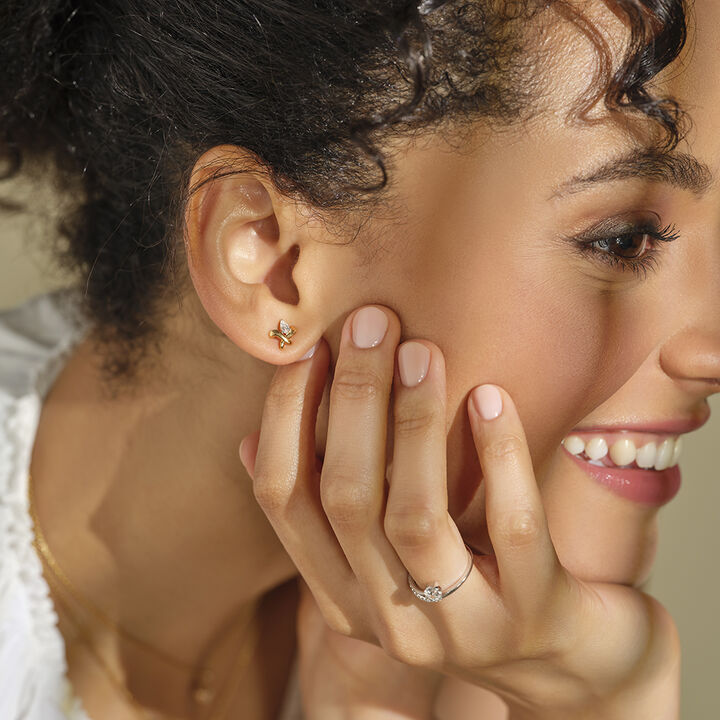 Tip Off Stud Earrings