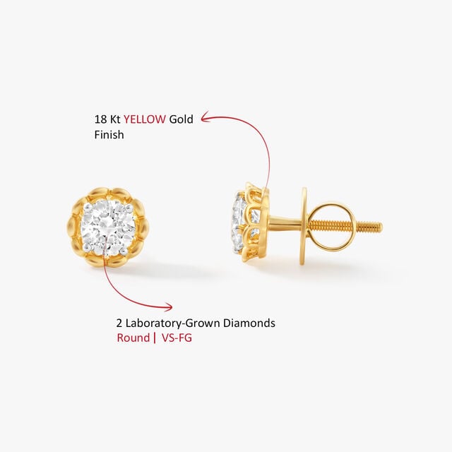 Petal Power Stud Earrings,,hi-res image number null