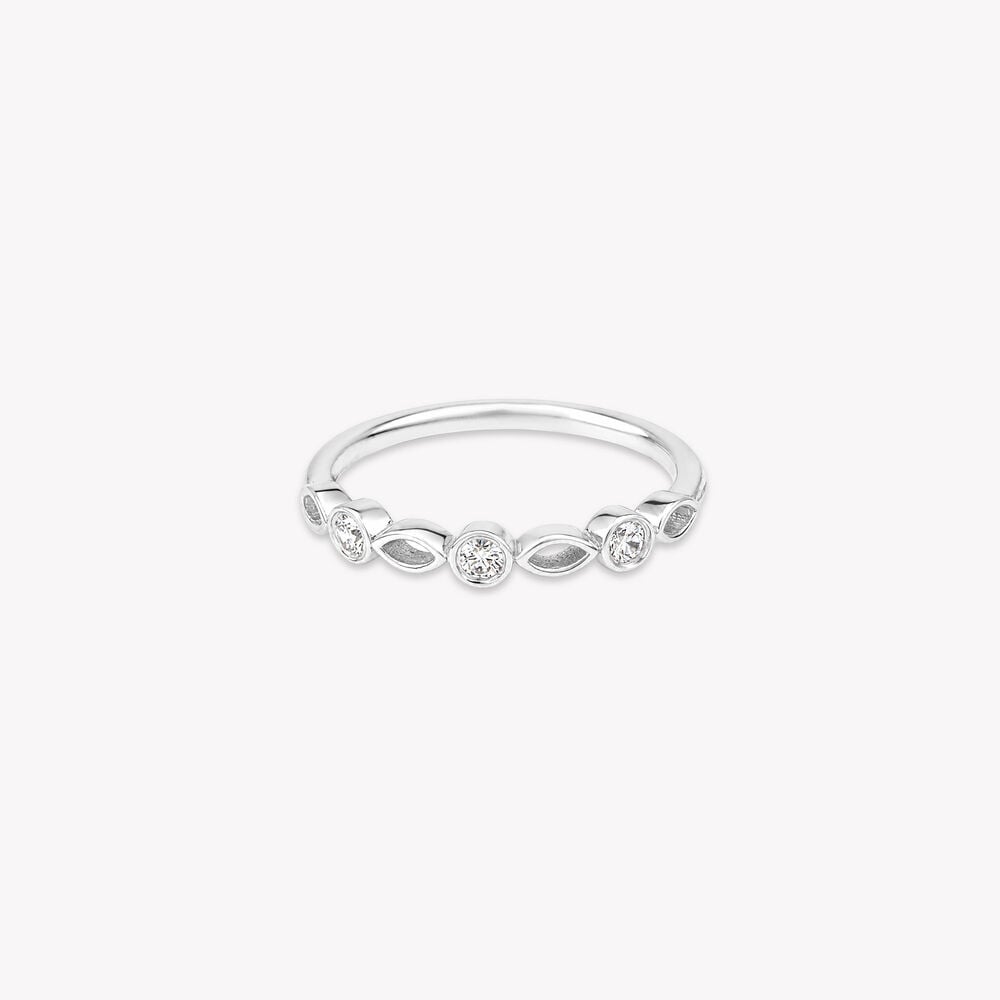 Stack It Your Way Silver Finger Rings,,hi-res image number null