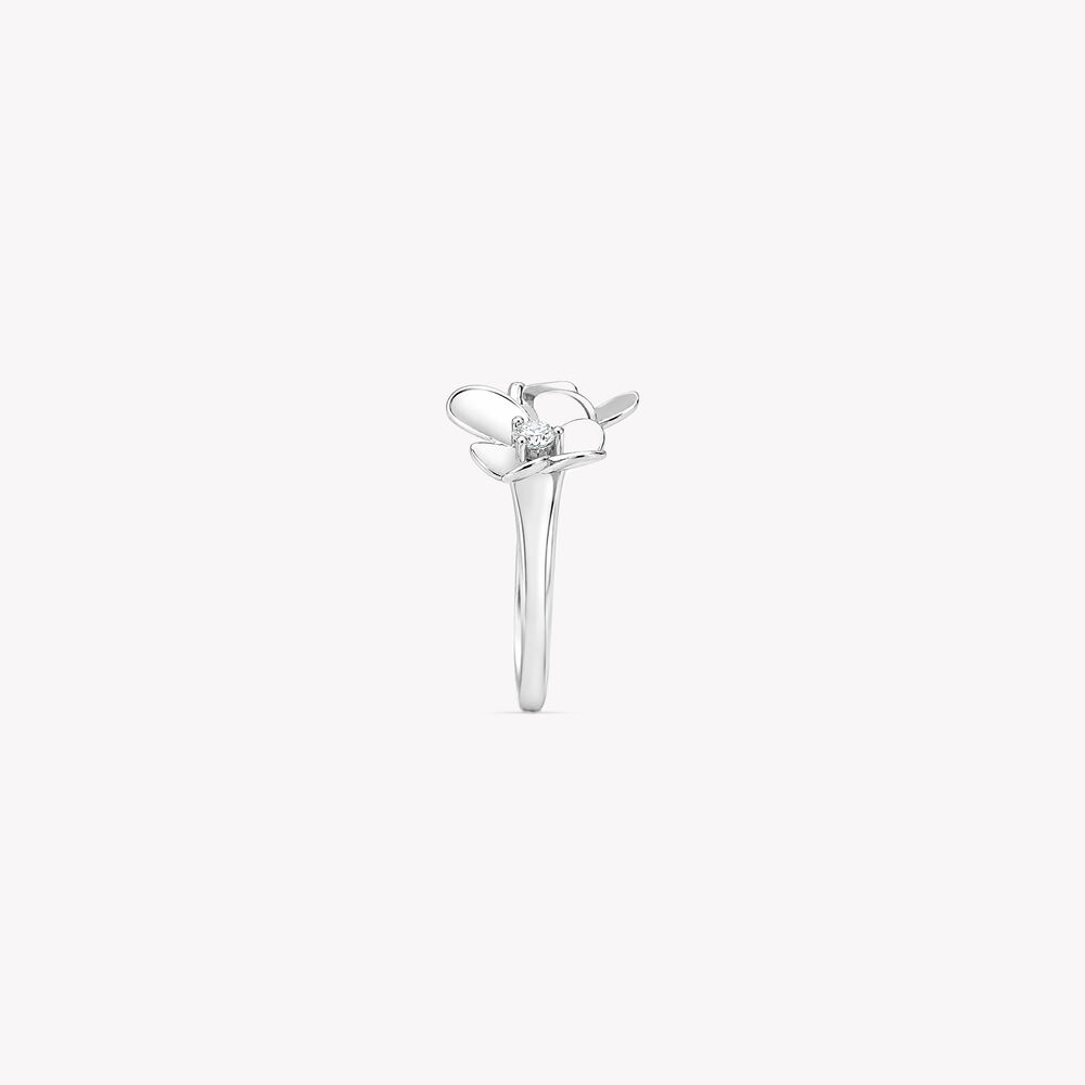 Bloom With A View Silver Finger Ring,,hi-res image number null