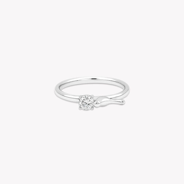 Catch A Flight Silver Finger Ring,,hi-res image number null