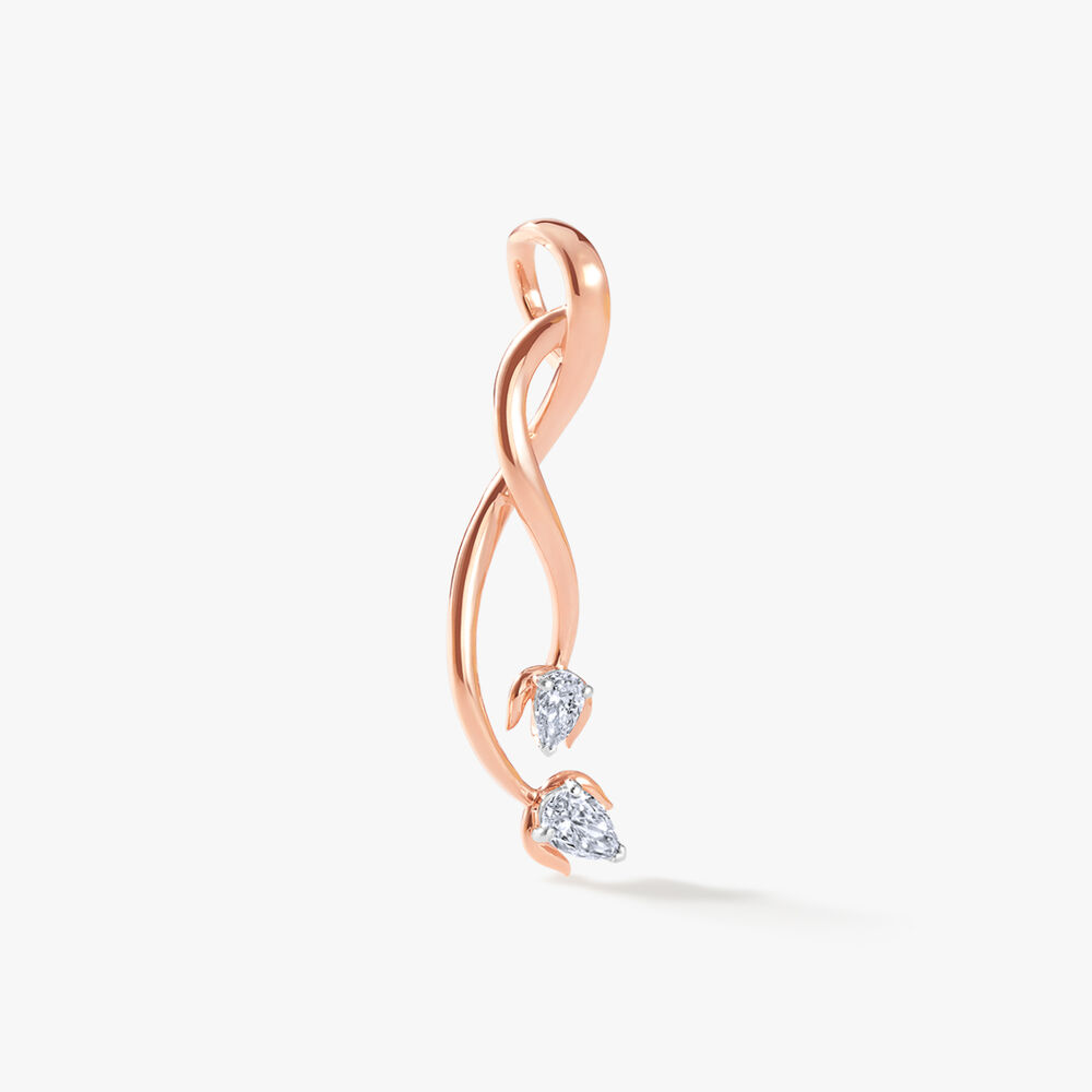 Leaf Me Glittering Pendant,,hi-res image number null