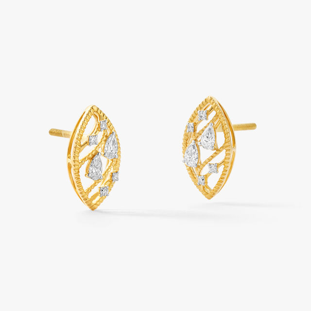 Extra Detail Please Stud Earrings,,hi-res image number null