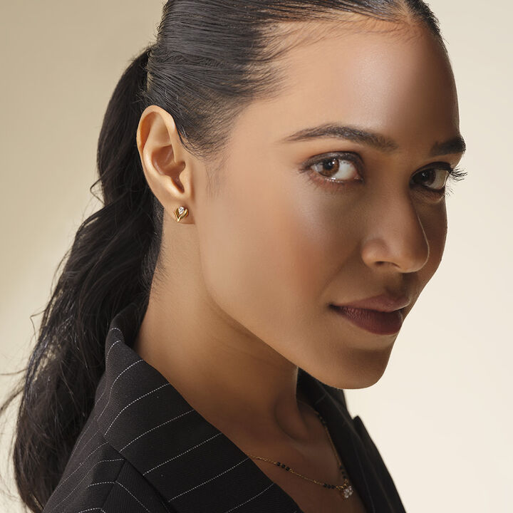 Untamed Shape Stud Earrings