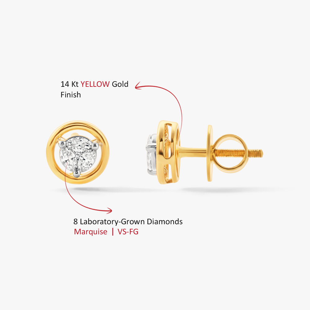 In The Loop Stud Earrings,,hi-res image number null