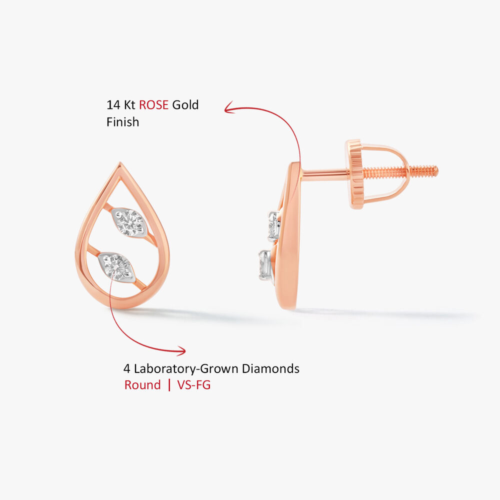 Drop It Twice Stud Earrings,,hi-res image number null