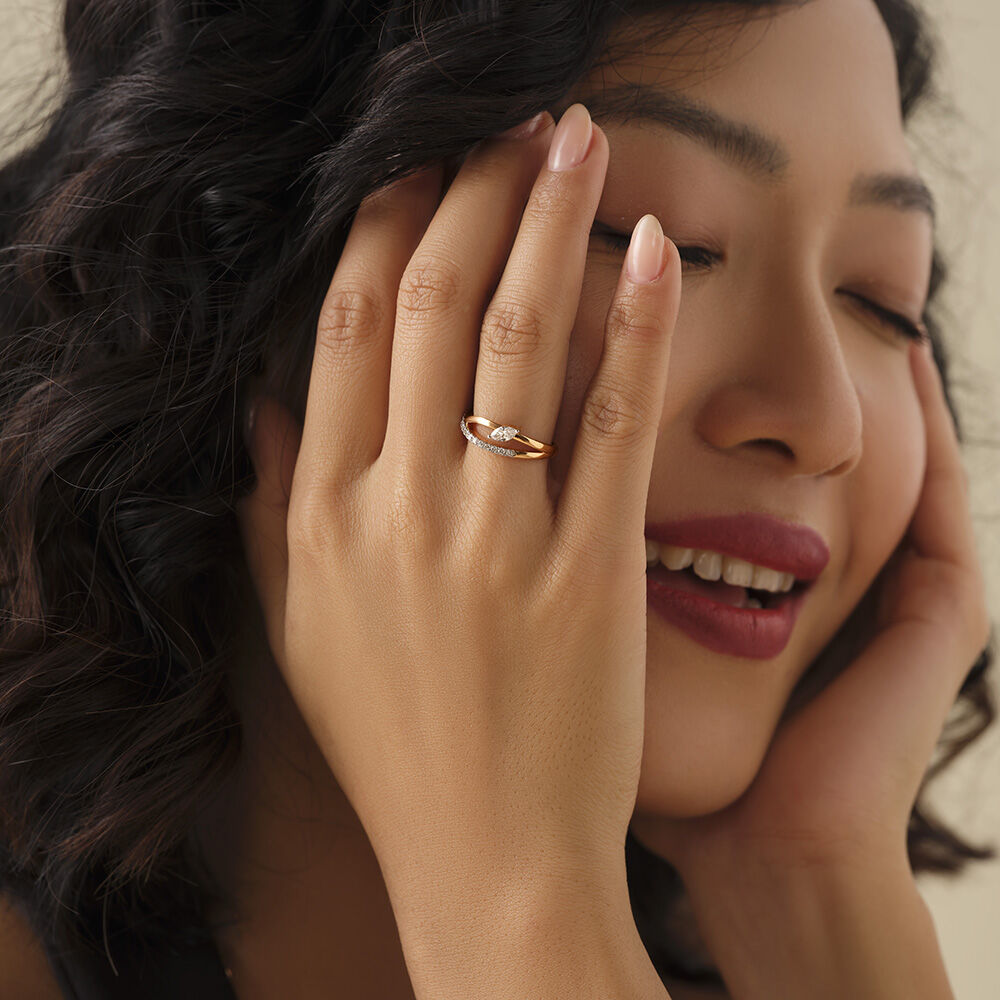 Crossed Lines Ring,,hi-res image number null