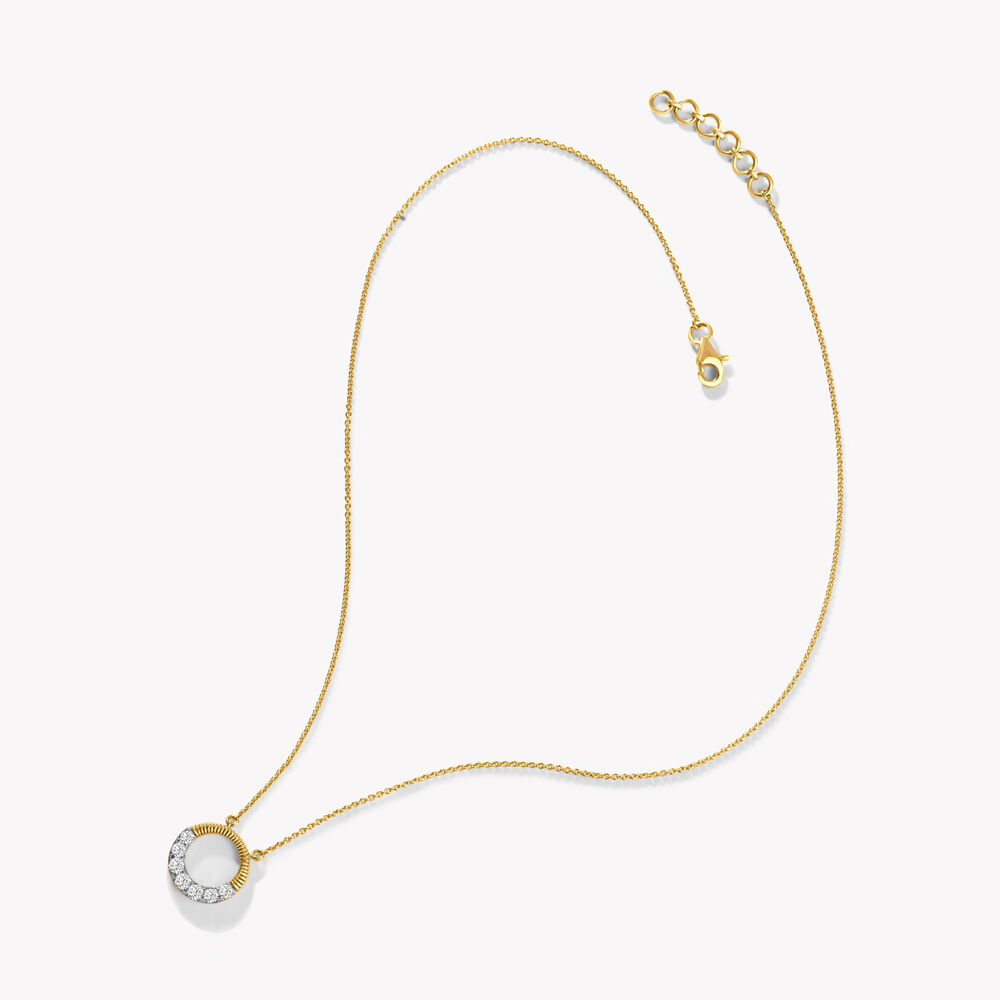 Divide And Shine Pendant With Chain,,hi-res image number null