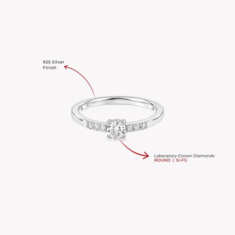Simply The One Silver Finger Ring,,hi-res image number null