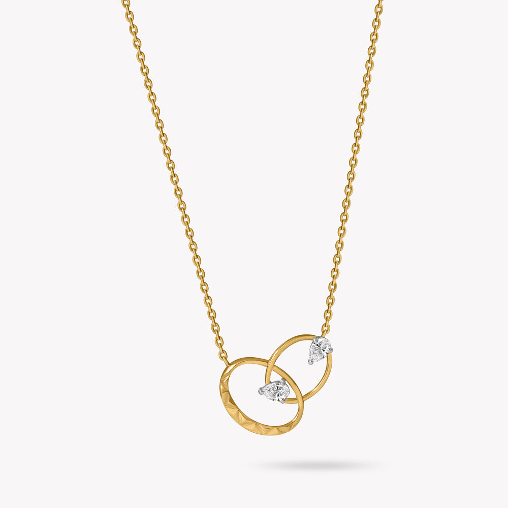 Split Mood Pendant With Chain,,hi-res image number null