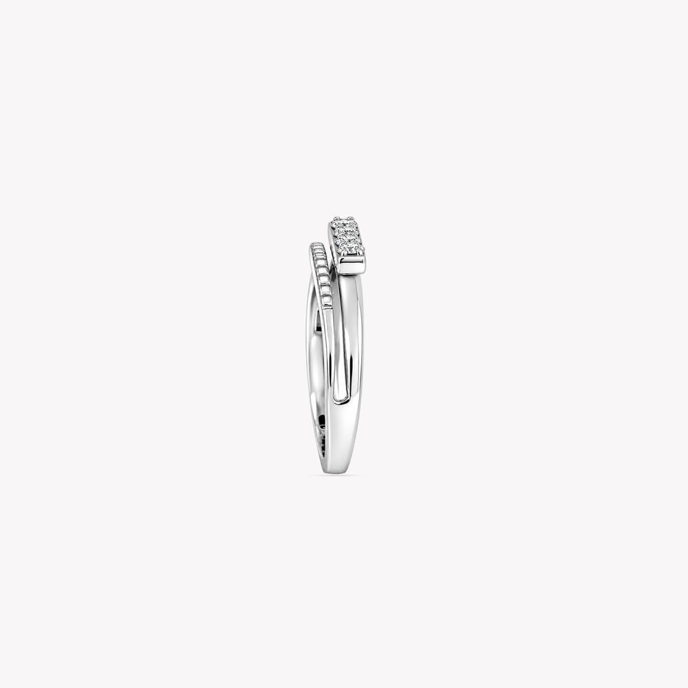 Three To Impress Silver Finger Ring,,hi-res image number null