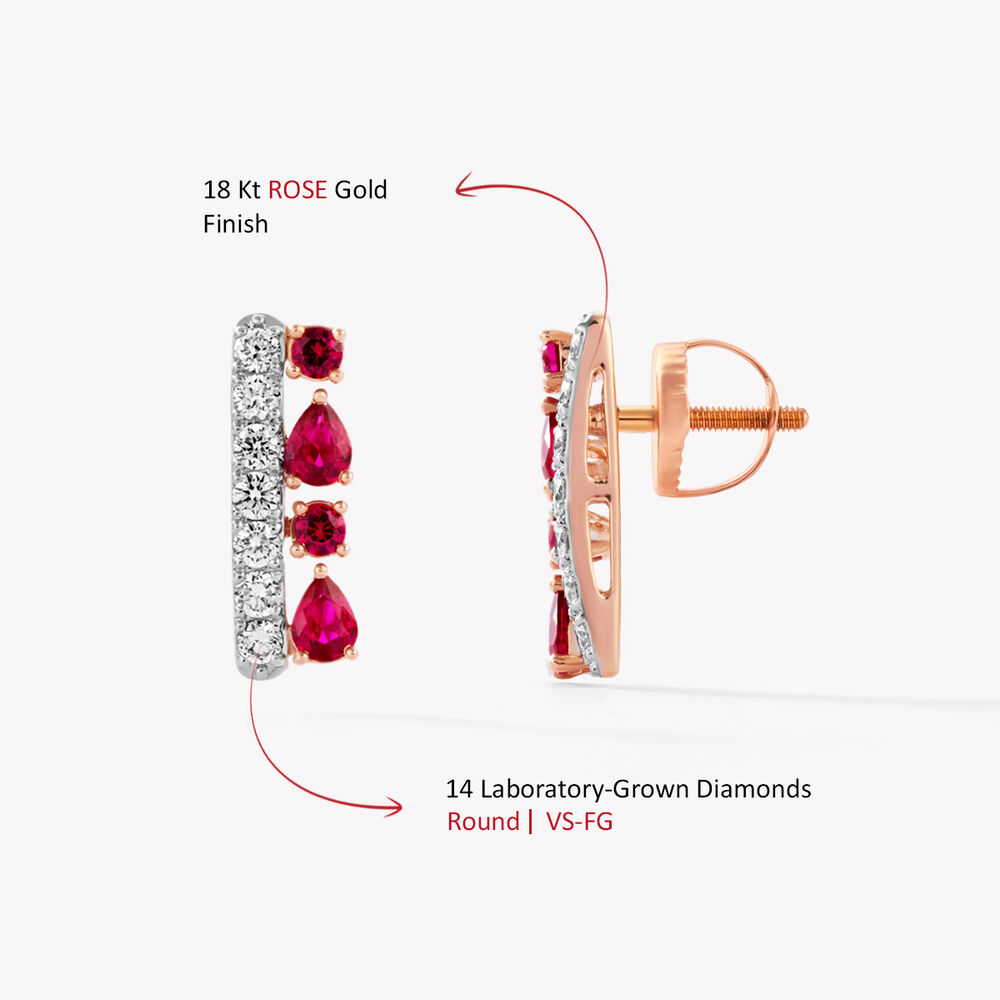 Up Only Stud Earrings,,hi-res image number null