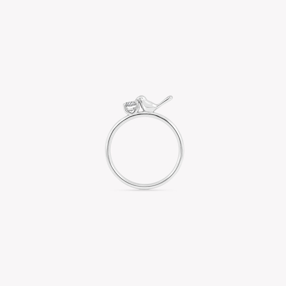 Catch A Flight Silver Finger Ring,,hi-res image number null