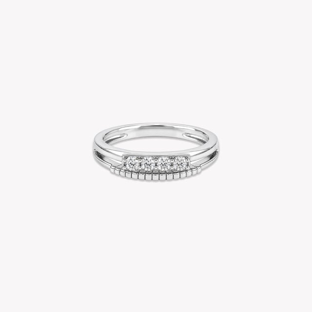 Three To Impress Silver Finger Ring,,hi-res image number null