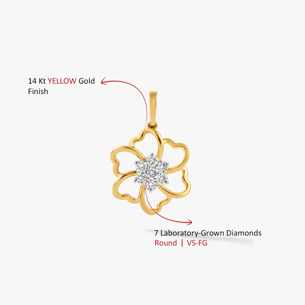 Floral Takeover Pendant,,hi-res image number null