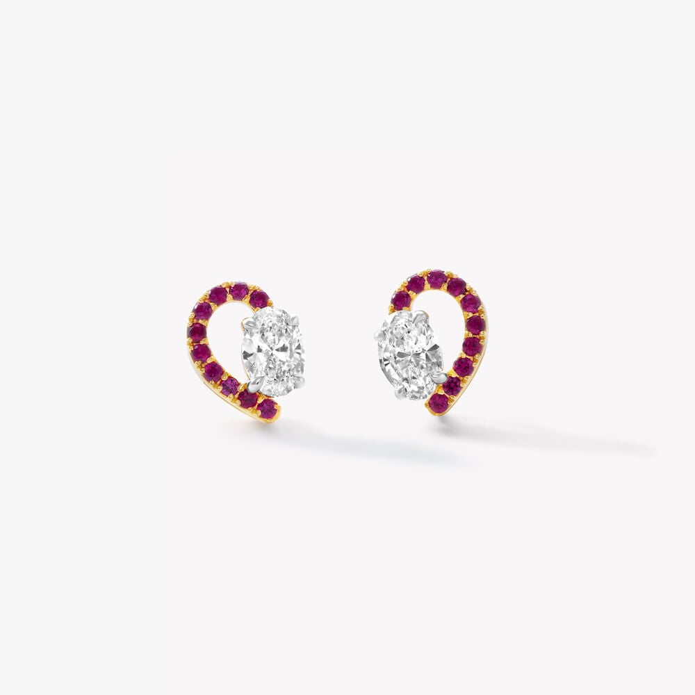 Half of My Heart Earrings,,hi-res image number null