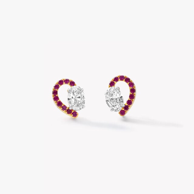 Half of My Heart Earrings,,hi-res image number null