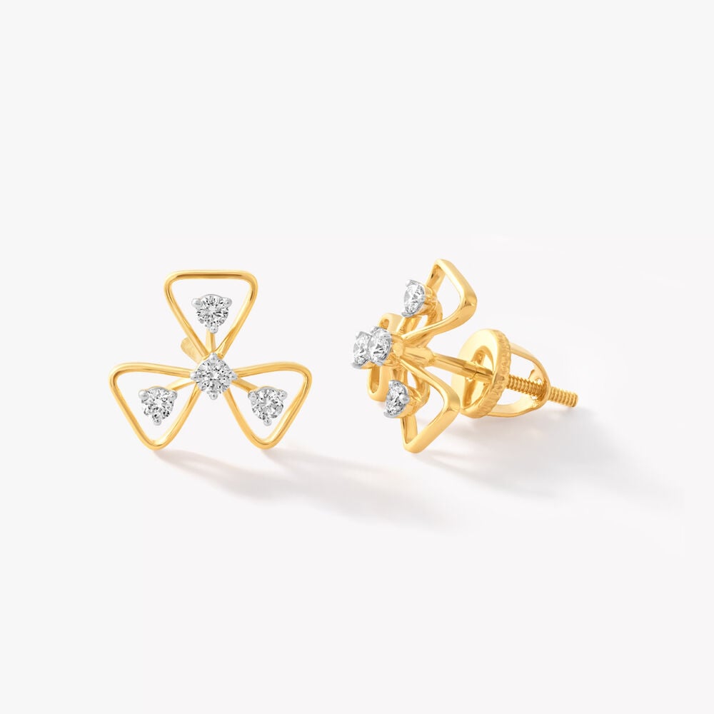 Angles That Bloom Stud Earrings,,hi-res image number null
