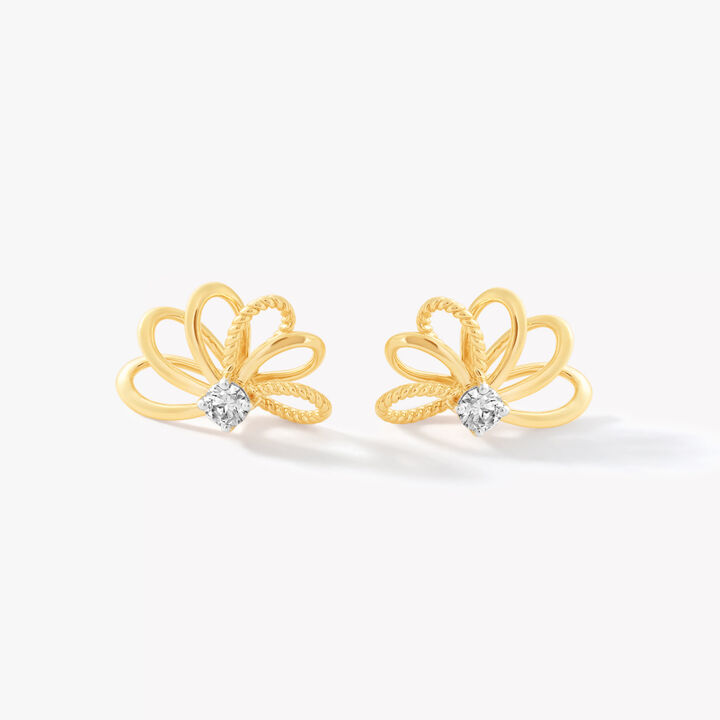 Twisted Daisy Stud Earrings