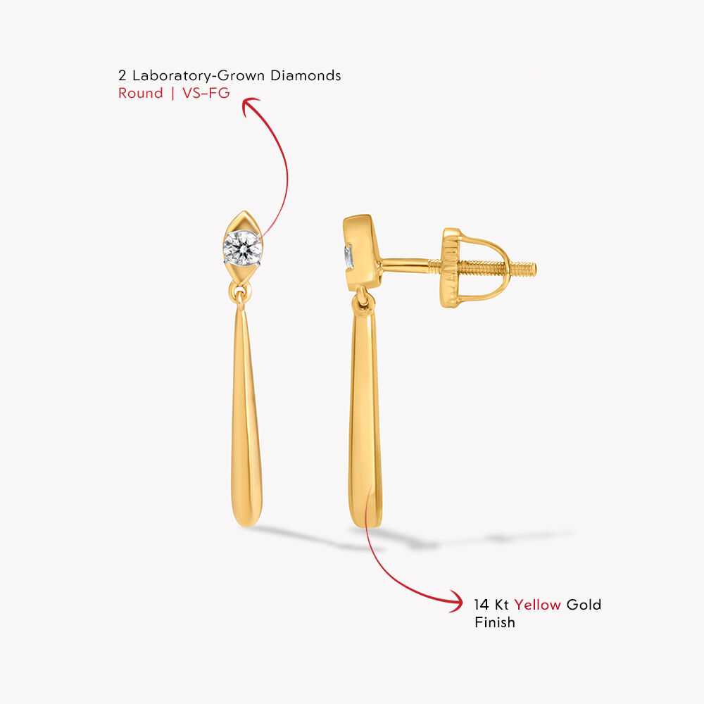 Vertical Drama Drop Earrings,,hi-res image number null