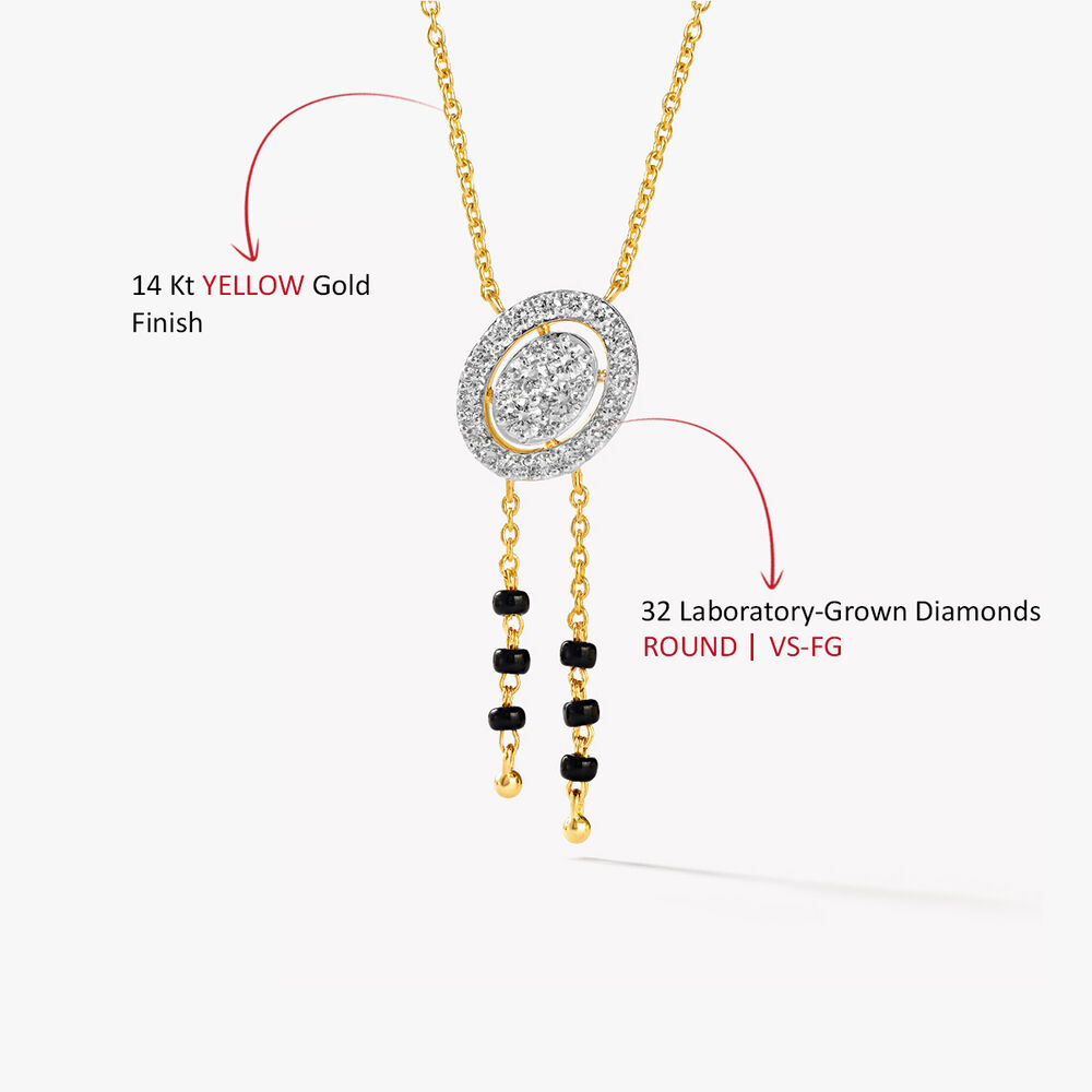 Slightly Sideways Please Mangalsutra,,hi-res image number null
