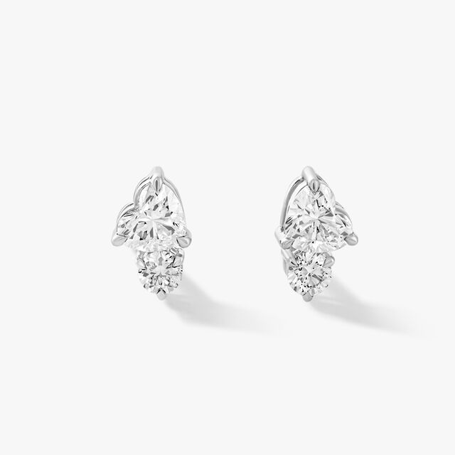 Love Triangle Stud Earrings,,hi-res image number null