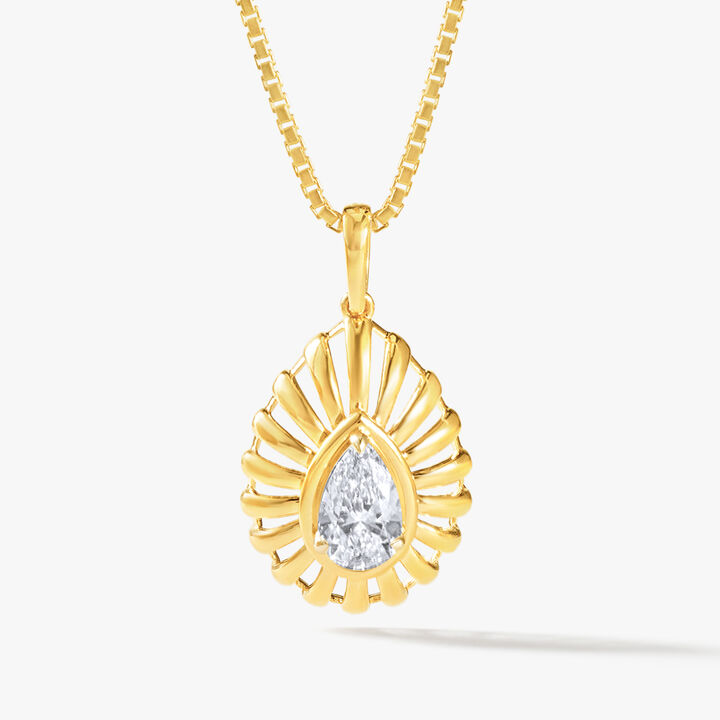 Ray Rush Pendant With Chain