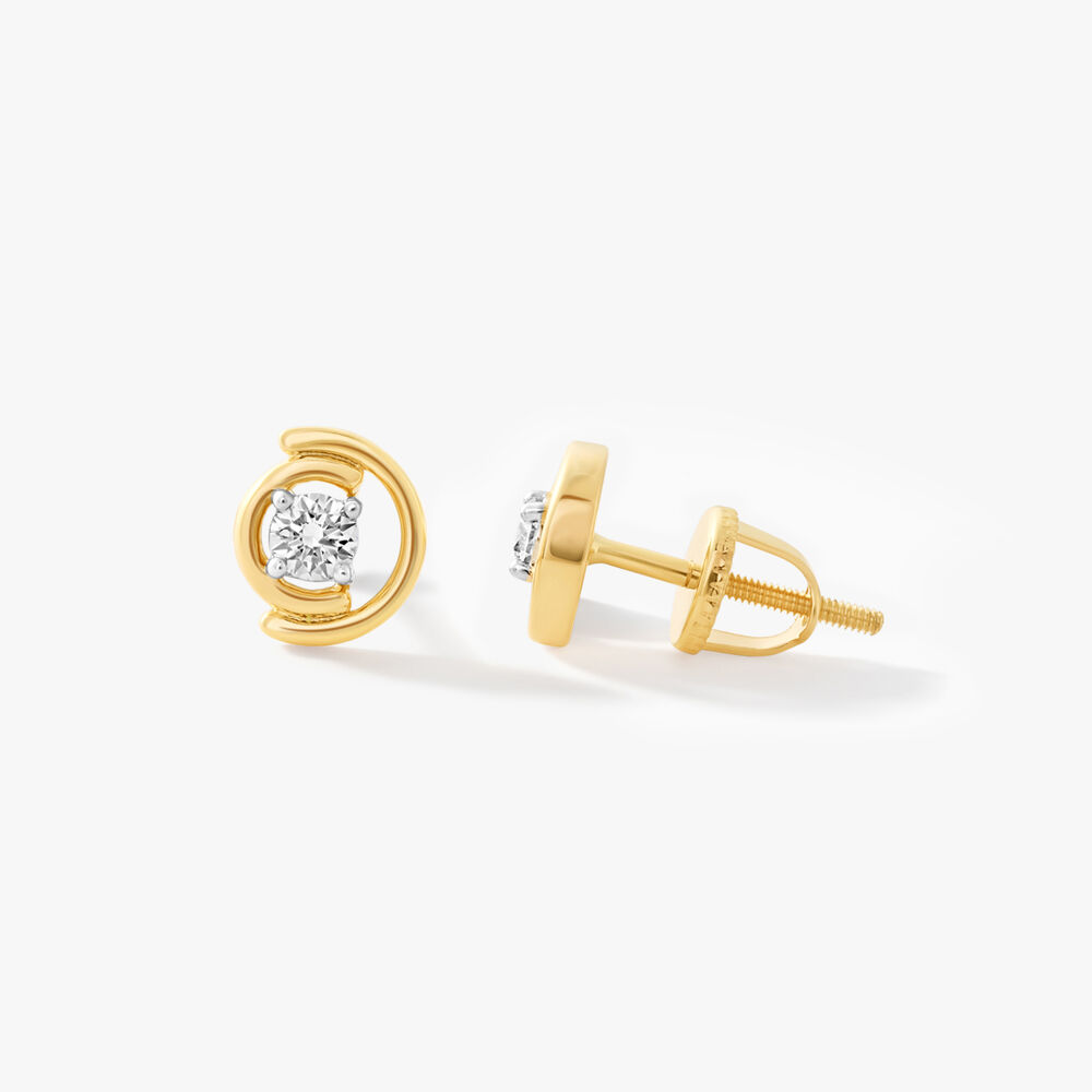 Circle Back Stud Earrings,,hi-res image number null