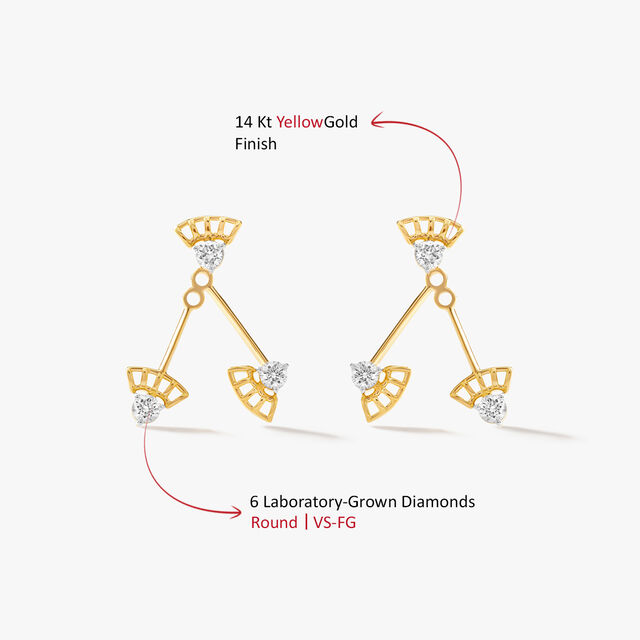 Fan Club Drop Earrings,,hi-res image number null