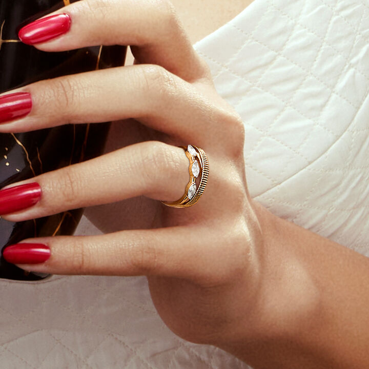 Marquise Clash Ring