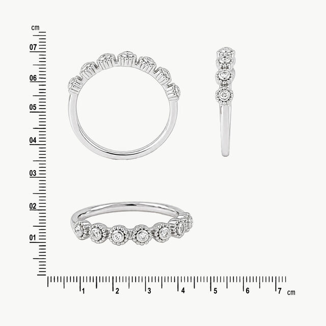 Circle After Circle Silver Finger Ring,,hi-res image number null