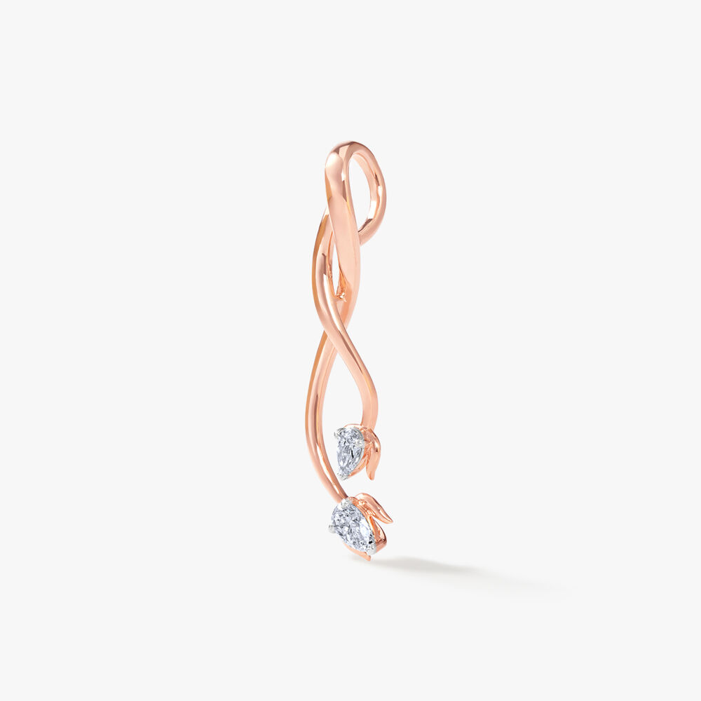 Leaf Me Glittering Pendant,,hi-res image number null