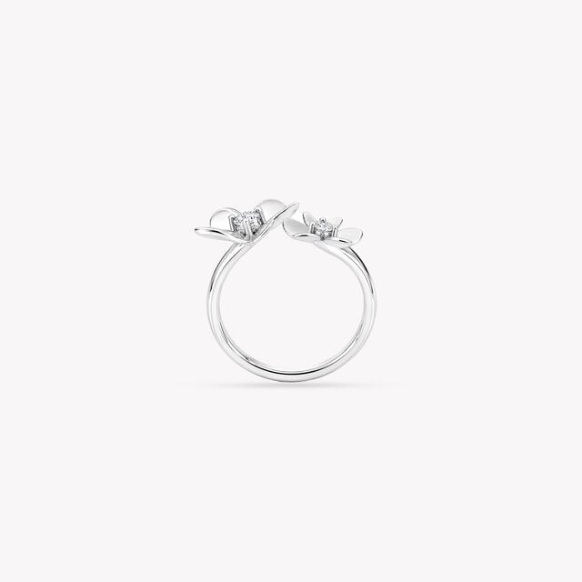 Bloom With A View Silver Finger Ring,,hi-res image number null