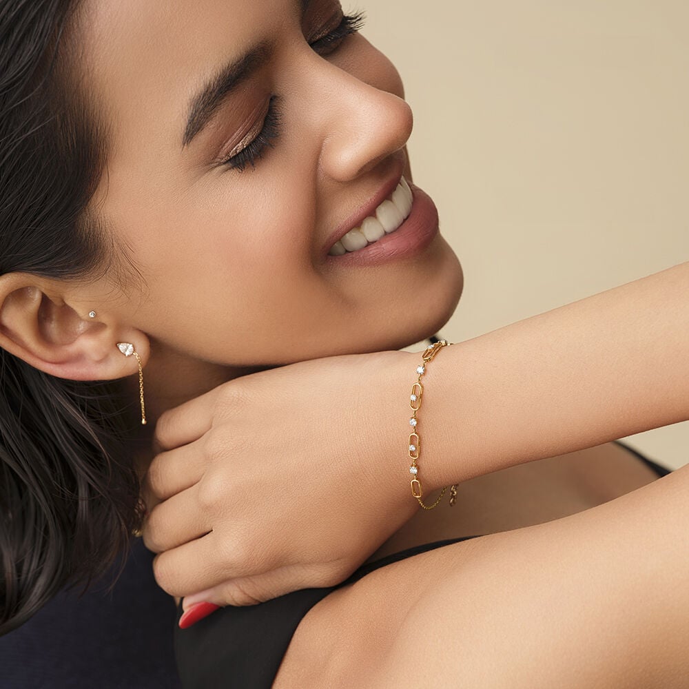 Line By Link Bracelet,,hi-res image number null