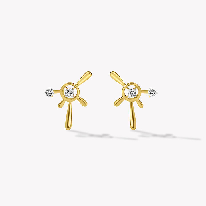 Sunshine Drama Stud Earrings