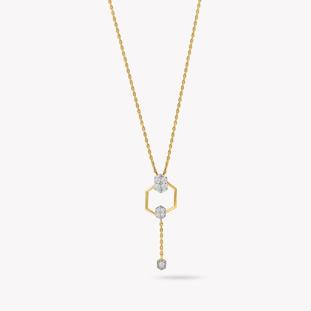 Hex On Display Pendant With Chain,,hi-res image number null