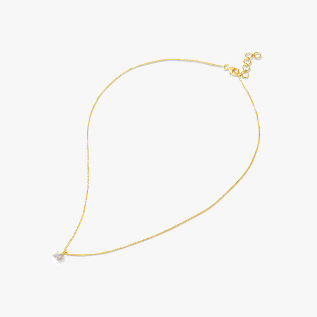 Square Affair Pendant With Chain,,hi-res image number null