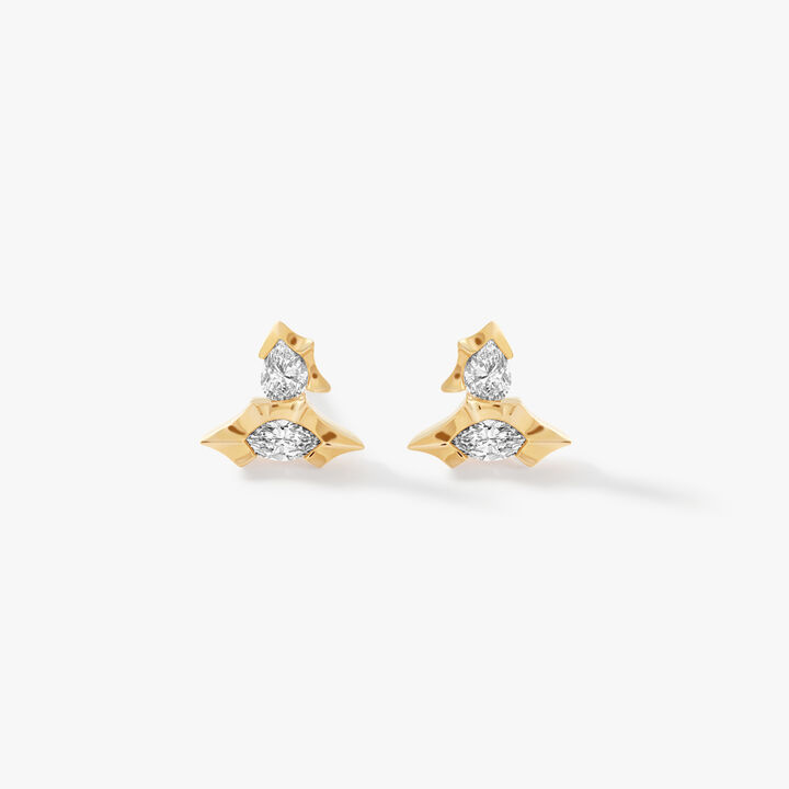 Punk Duo Stud Earrings