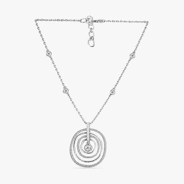 Orbit After Orbit Silver Necklace,,hi-res image number null