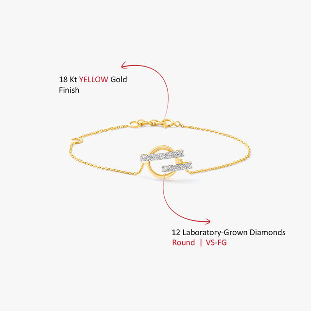 Line Meets Loop Bracelet,,hi-res image number null
