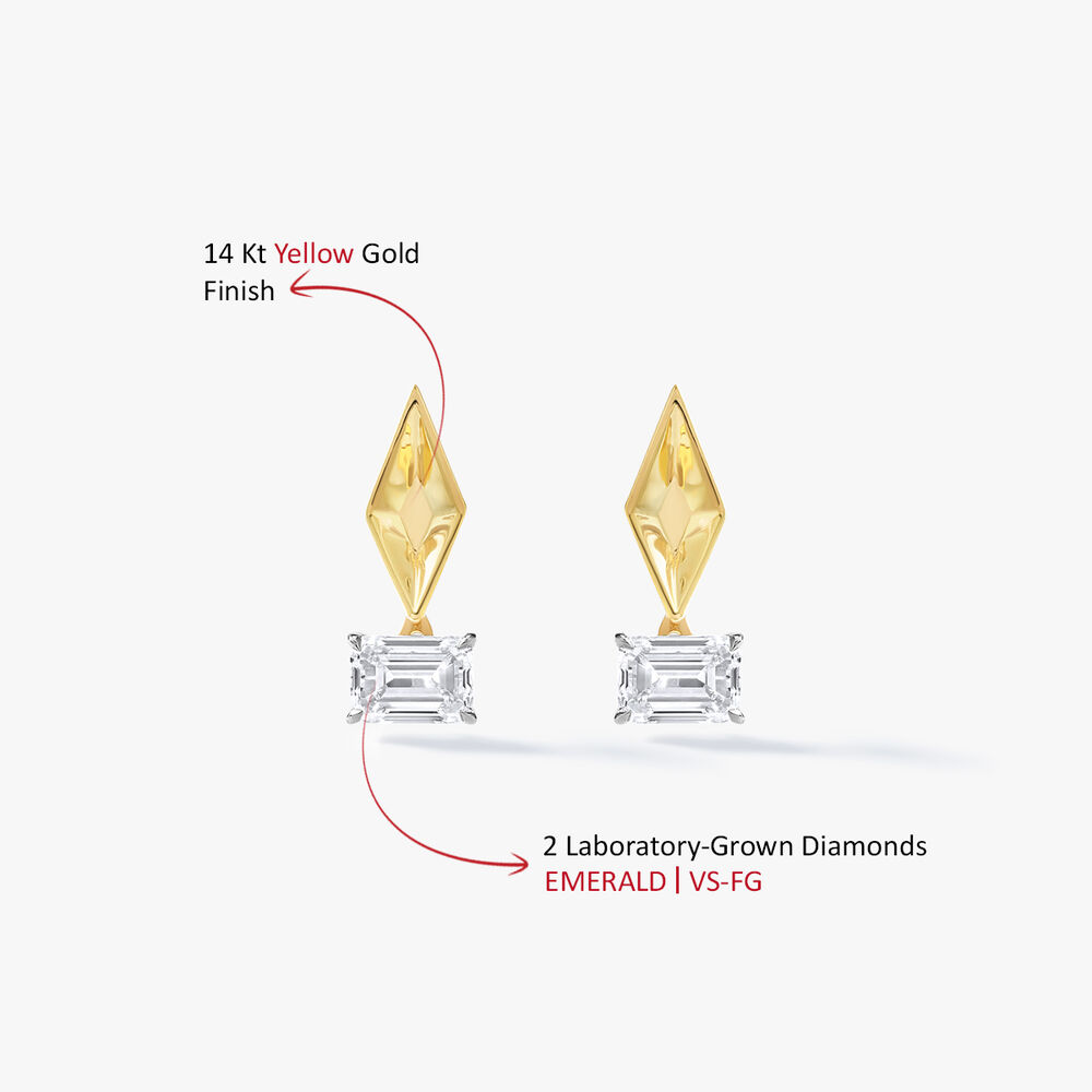 Emerald Cruise Studs,,hi-res image number null