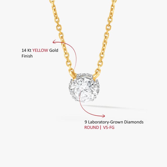 Barely Basic Pendant with Chain,,hi-res image number null