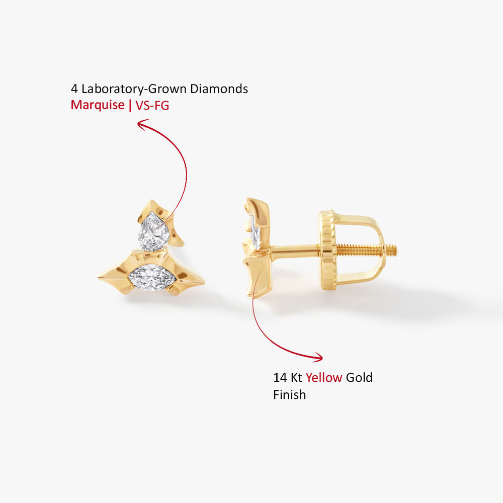 Punk Duo Stud Earrings,,hi-res image number null