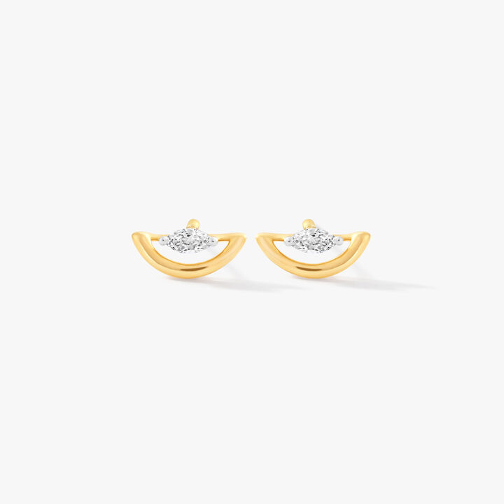 Bend The Rules Stud Earrings