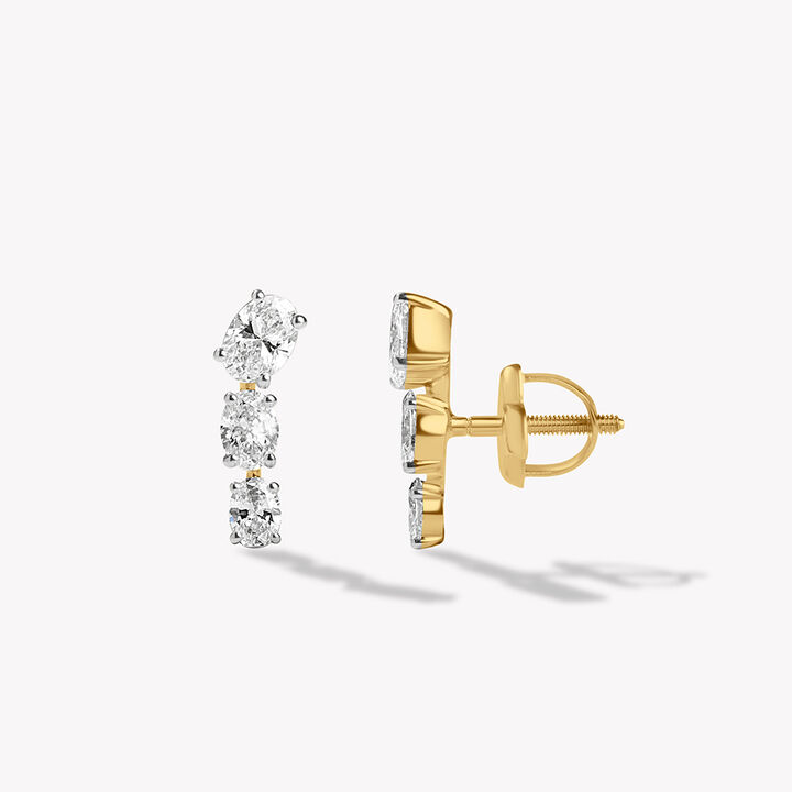 Going Up Stud Earrings